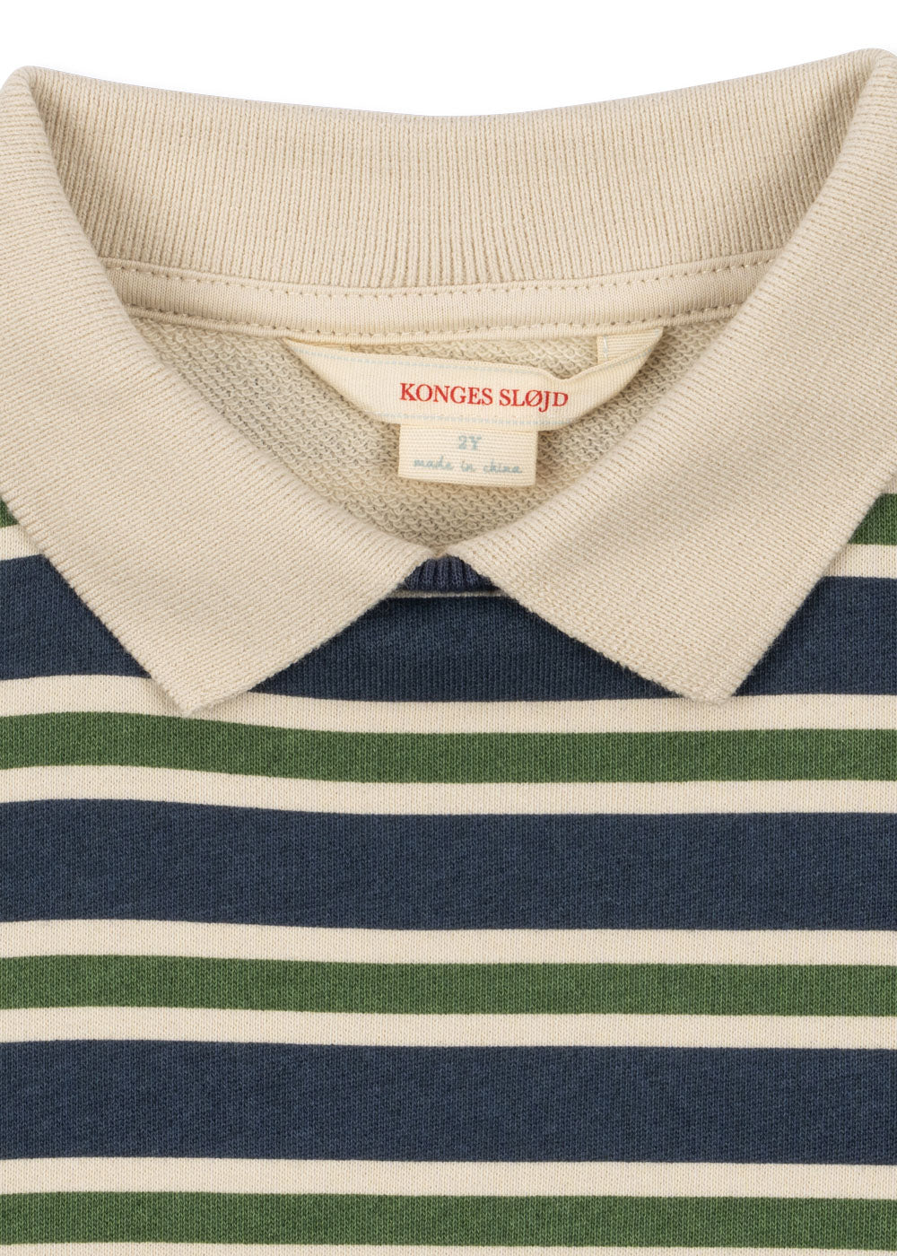 KONGES SLØJD / SPOTTY LS POLO - SPELL BOUND STRIPE