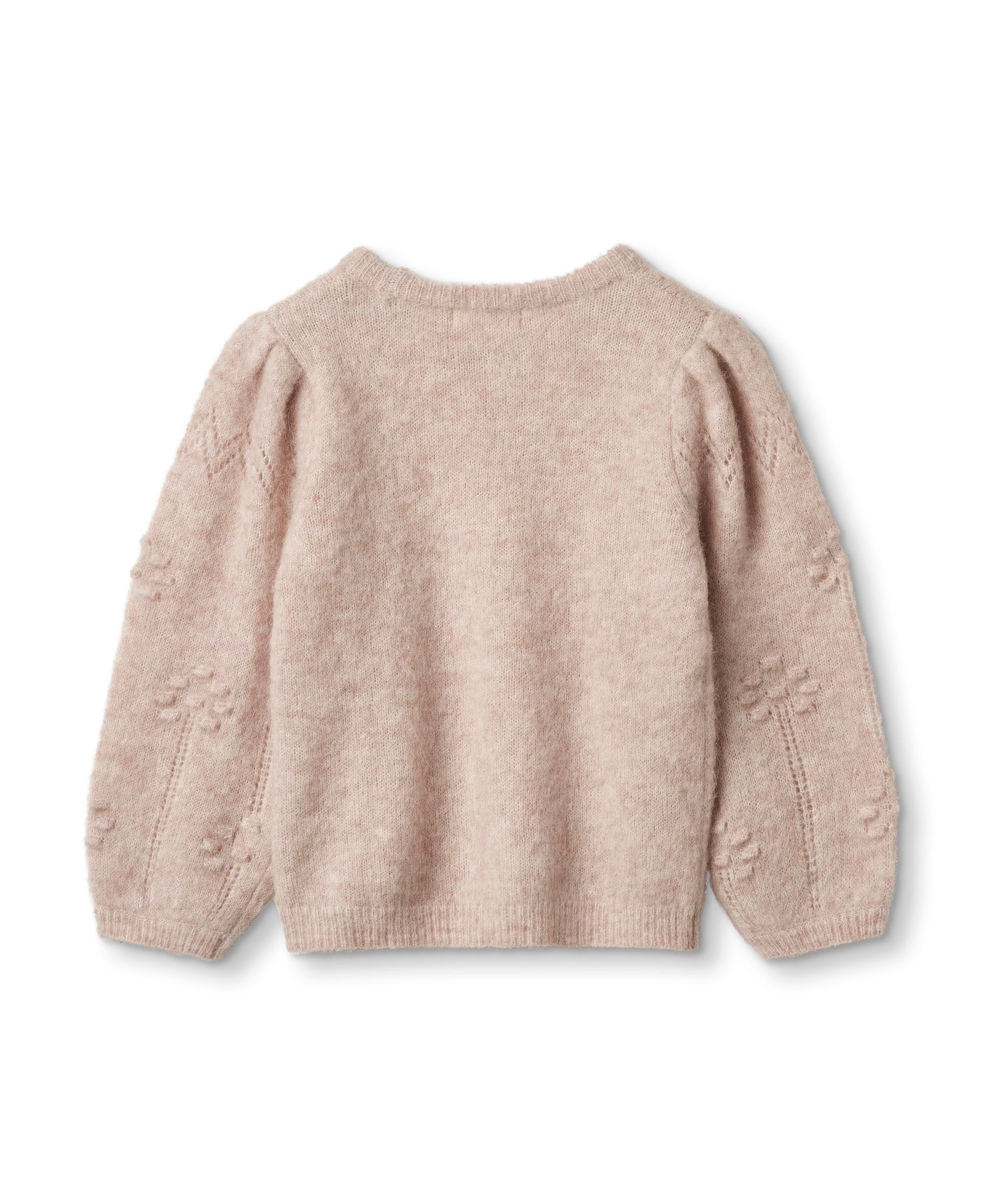 FLIINK / STAR ALPACA BLUSE - PEACH WHIP