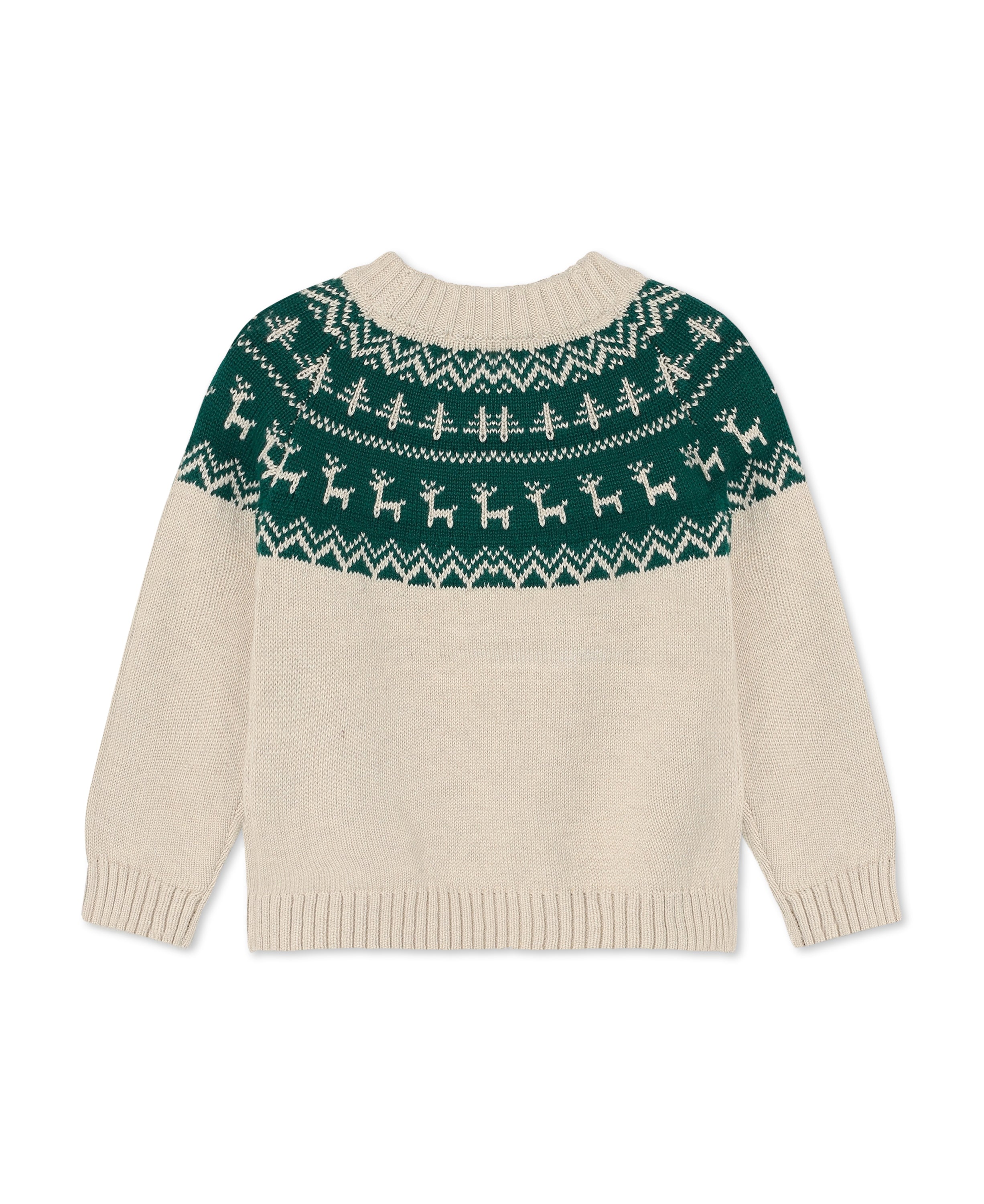 FLIINK / JAMIE NORDIC PULLOVER - SANDSHELL