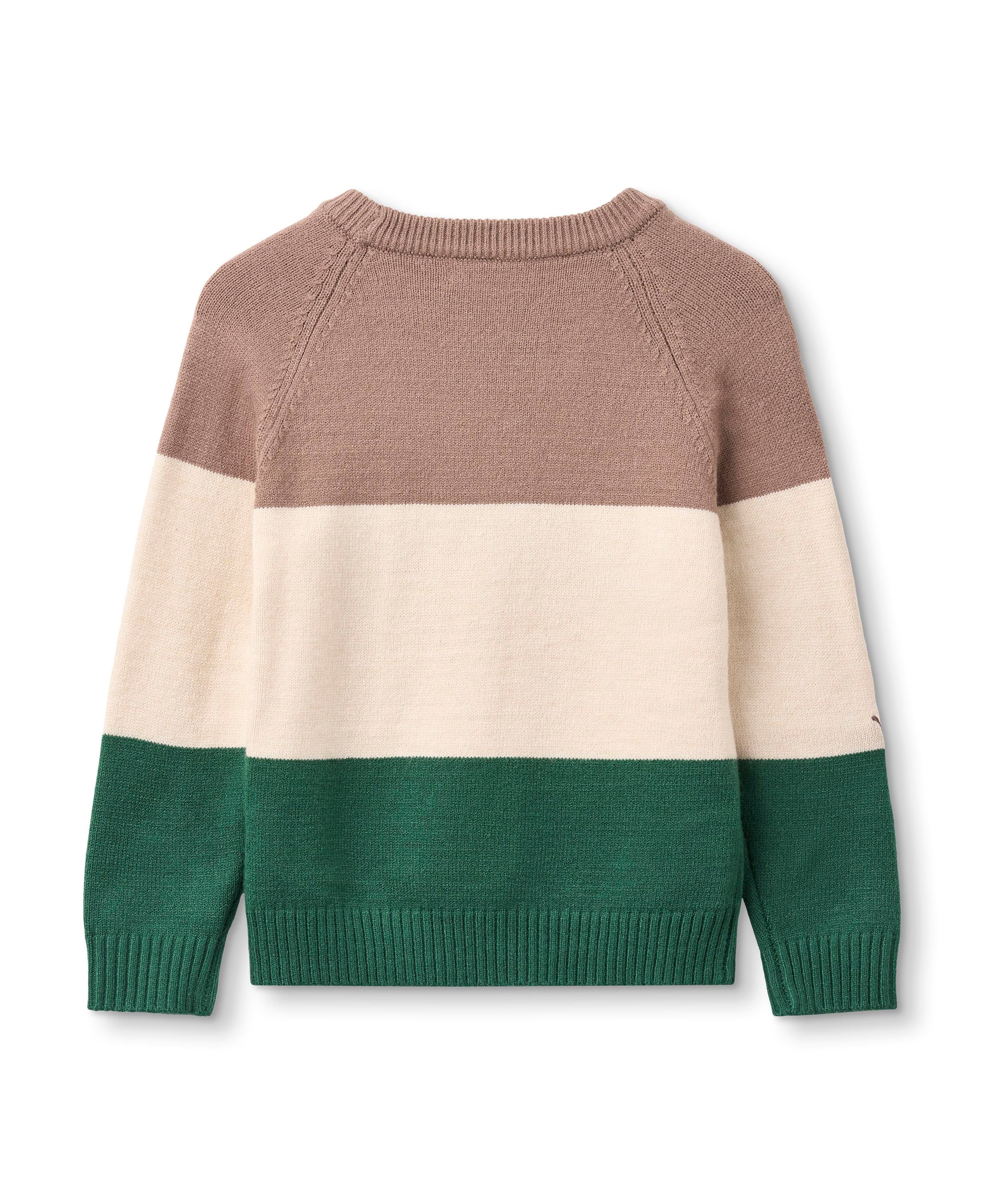 FLIINK / ALON SNEGLE PULLOVER - PINE BARK STRIPE