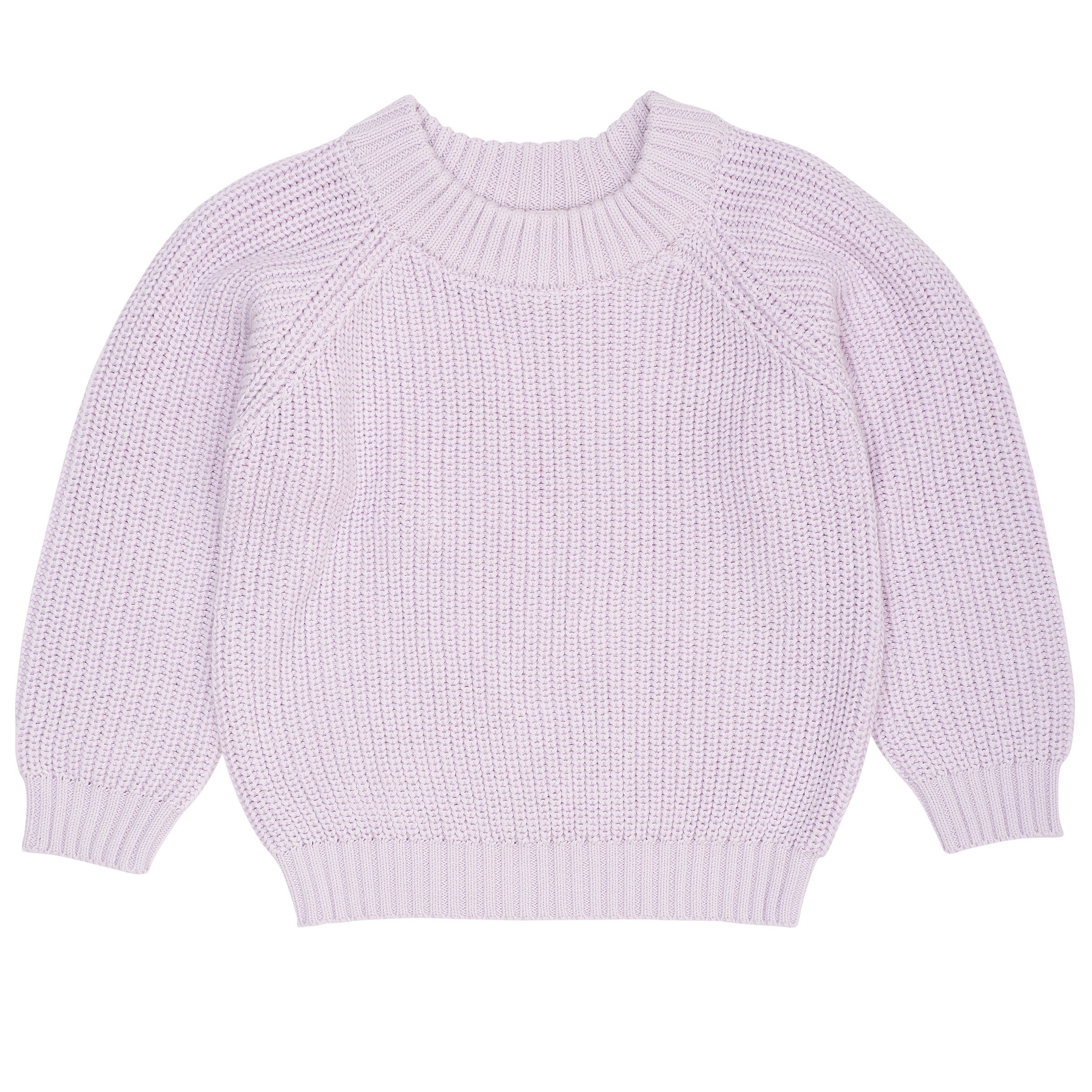 COPENHAGEN COLORS / KLASSISK STRIKKET BLUSE - LAVENDER