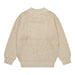 COPENHAGEN COLORS / KLASSISK STRIKKET BLUSE - SAND - Mini Monde Copenhagen
