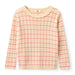 COPENHAGEN COLORS / STRIKKET POINTELLE LS BLUSE - PINK COMB - Mini Monde Copenhagen