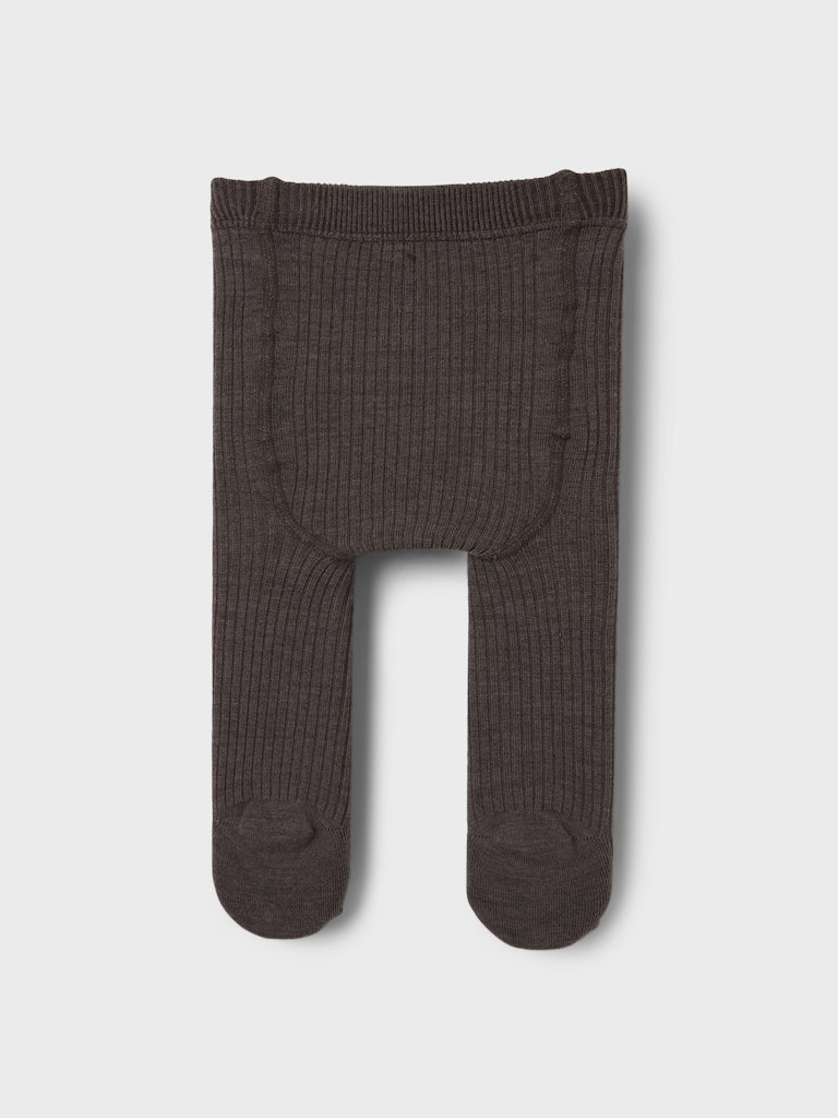 LIL' ATELIER / STRØMPEBUKSER I ULD - SEPIA TINT