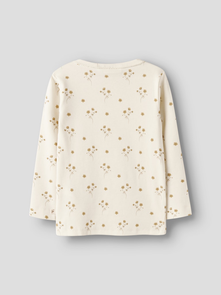 LIL’ ATELIER / LAYO SIG LS BLUSE – FLOWER YELLOW - Mini Monde Copenhagen