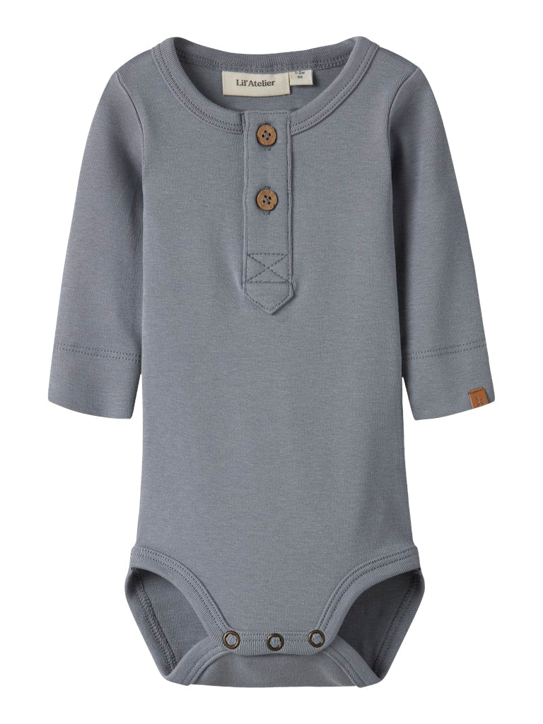 LIL’ ATELIER / GEO LOM LS SLIM BODY – TRADEWINDS - Mini Monde Copenhagen