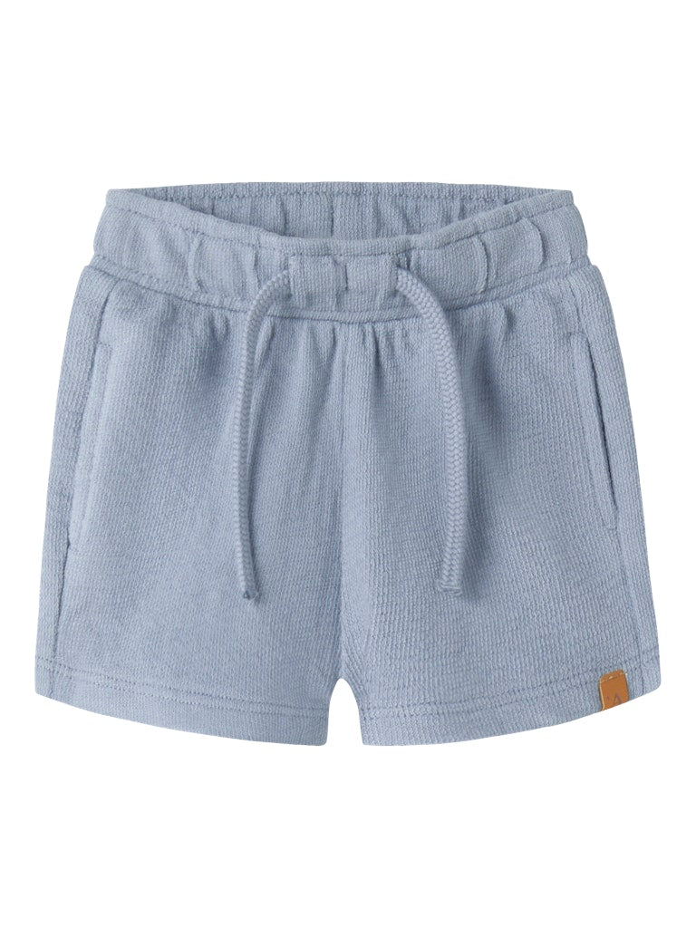 LIL’ ATELIER / DIAS LØSE SWEAT SHORTS - DUSTY BLUE