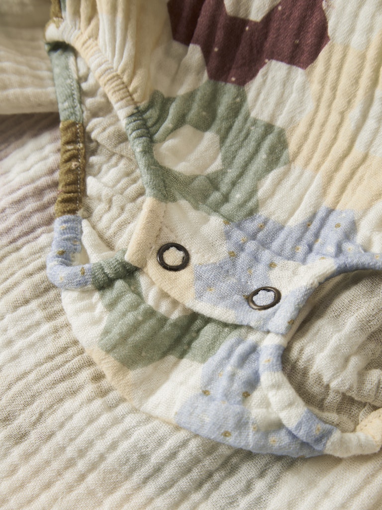 LIL’ ATELIER / TALIA LS LØS BODYKJOLE – COCONUT MILK