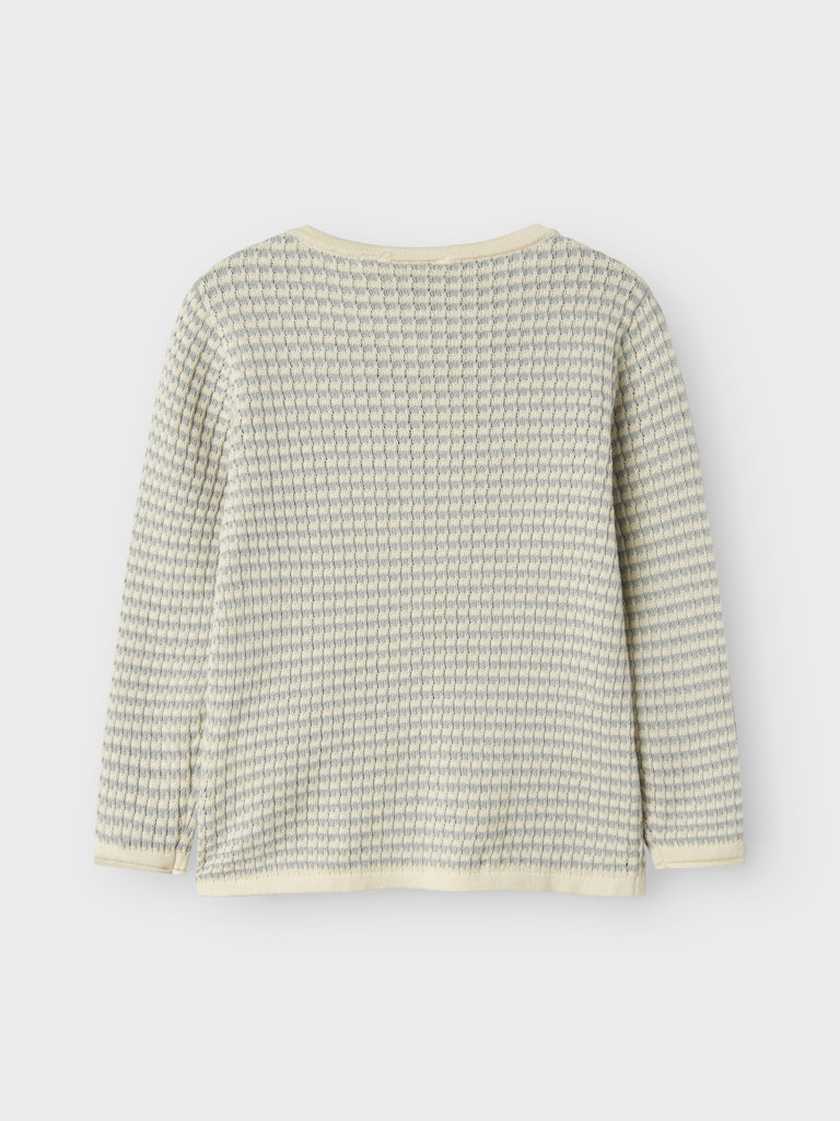 LIL' ATELIER / NELSON LS STRIK BLUSE - PIGEON