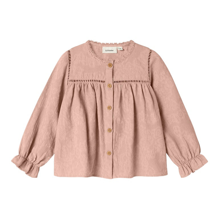 LIL' ATELIER / OFIRA SKJORTE - CAMEO ROSE