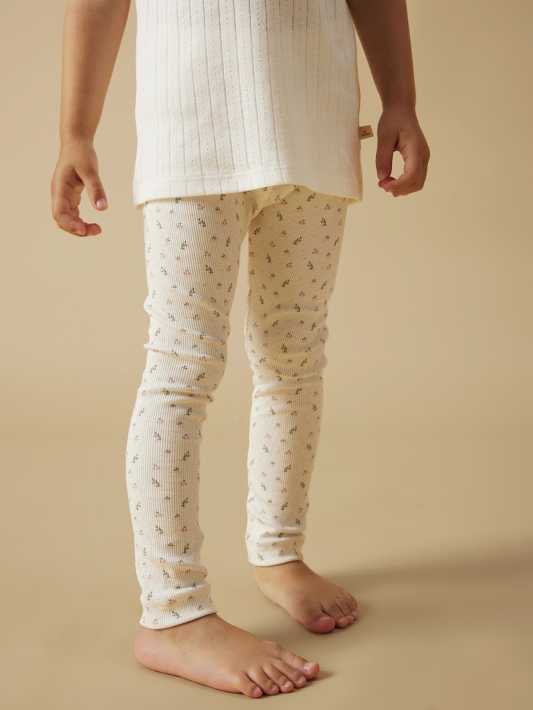 LIL' ATELIER / GAGO SLIM LEGGINGS - SMALL FLOWER