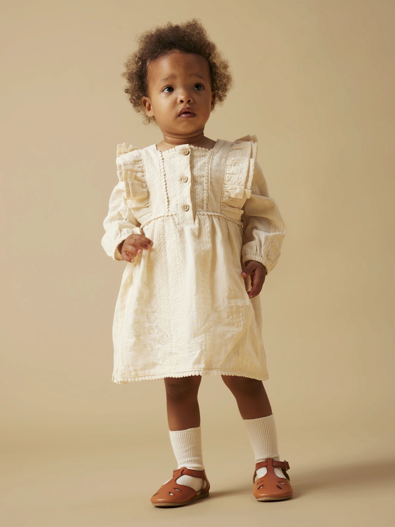 LIL’ ATELIER / ROSO LS BODY KJOLE - TURTLEDOVE