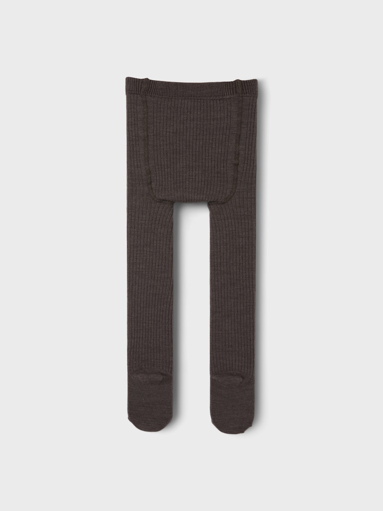 LIL' ATELIER / STRØMPEBUKSER I ULD - SEPIA TINT