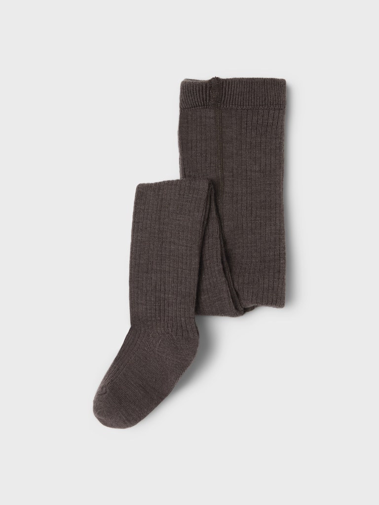 LIL' ATELIER / STRØMPEBUKSER I ULD - SEPIA TINT