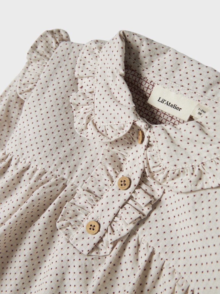 LIL' ATELIER / OLENA BODYKJOLE - PASTEL PARCHMENT