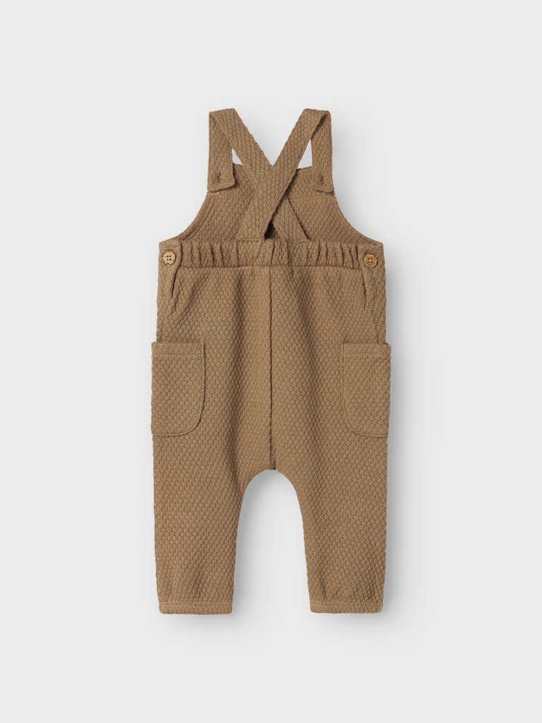 LIL' ATELIER / NOELLO SWEAT OVERALLS - SEPIA TINT