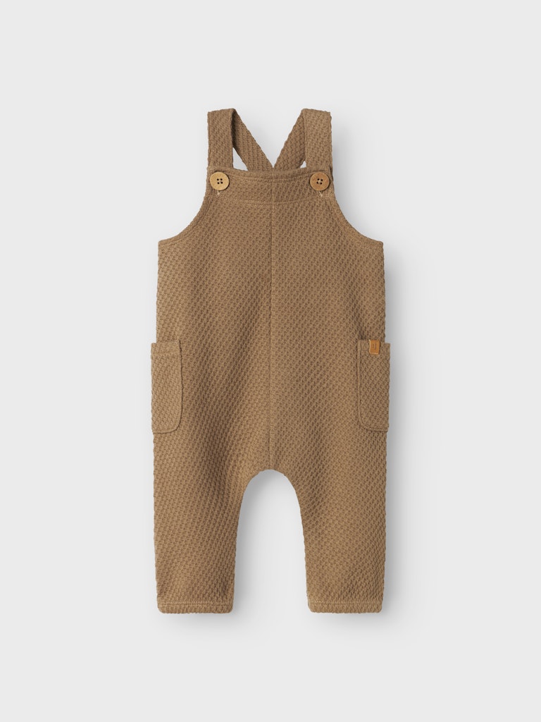 LIL' ATELIER / NOELLO SWEAT OVERALLS - SEPIA TINT