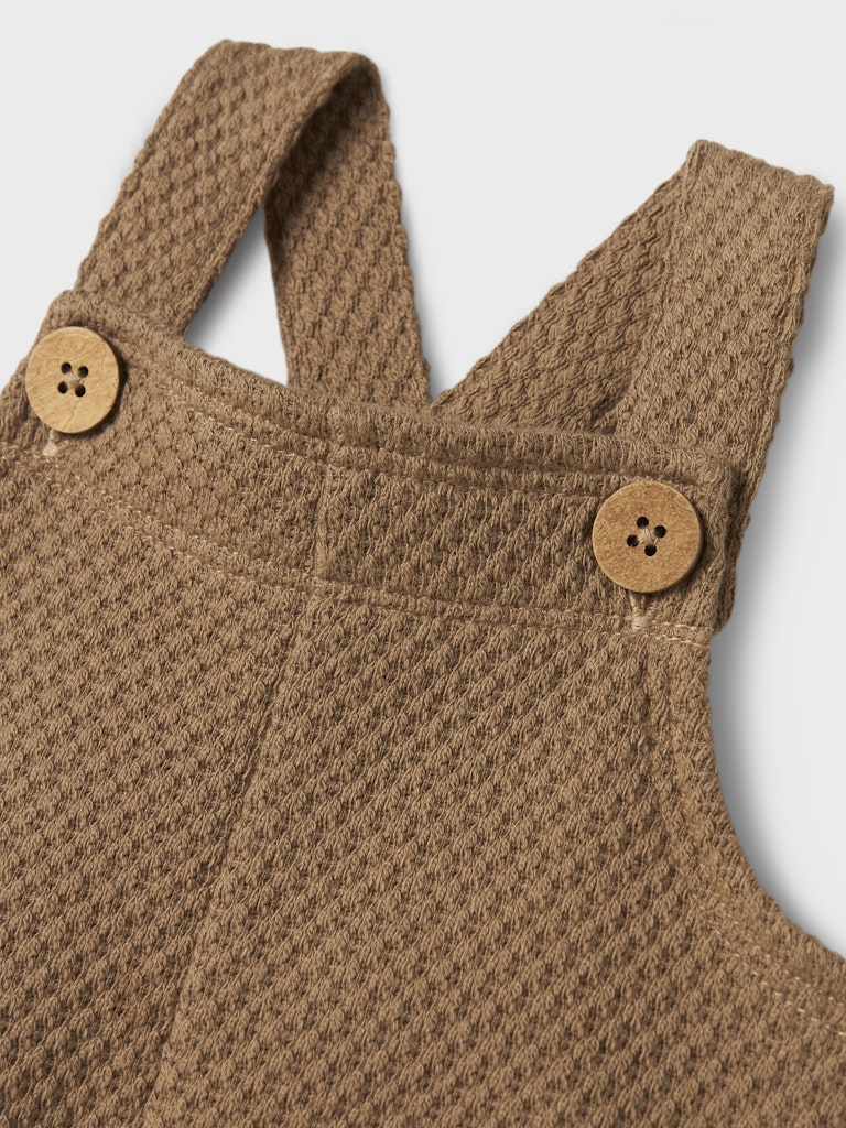 LIL' ATELIER / NOELLO SWEAT OVERALLS - SEPIA TINT