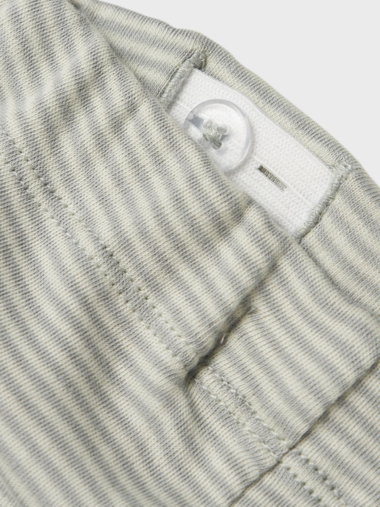 LIL' ATELIER / OHIO BABYBUKSER I ØKOLOGISK JERSEY - PIGEON