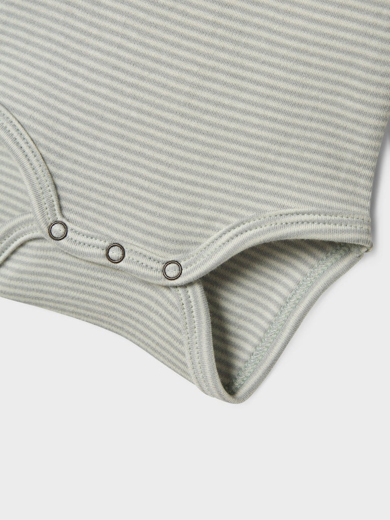 LIL' ATELIER / OHIO LS BODYSTOCKING  - PIGEON