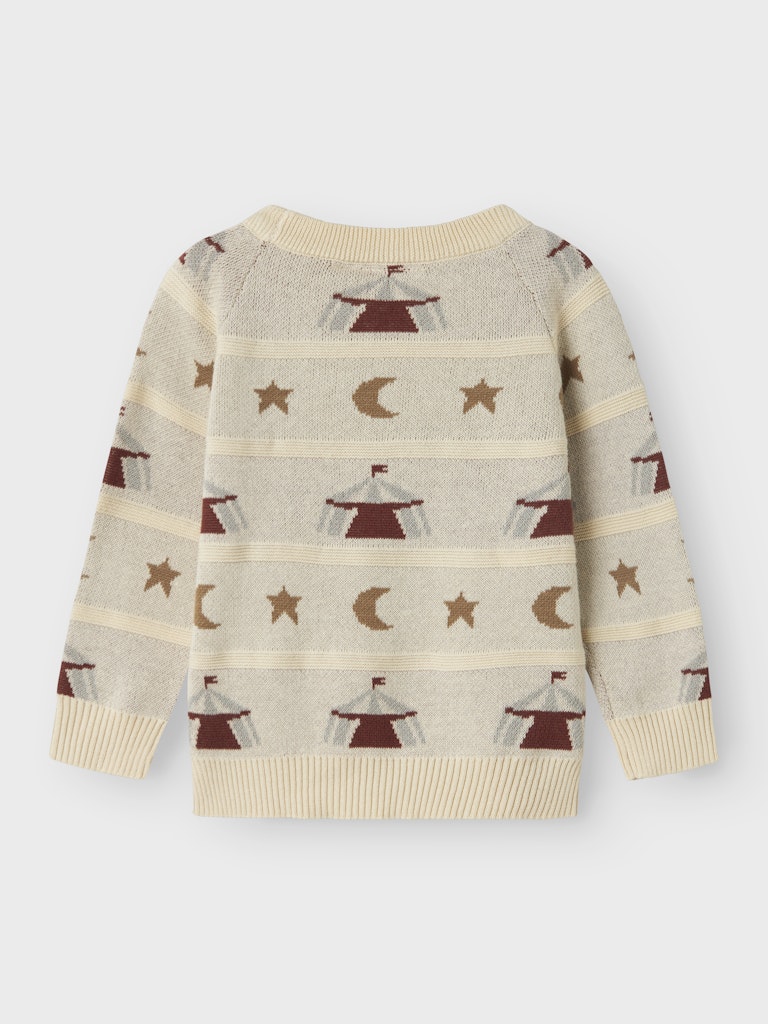 LIL' ATELIER / LAMAI STRIKTRØJE - TURTLEDOVE