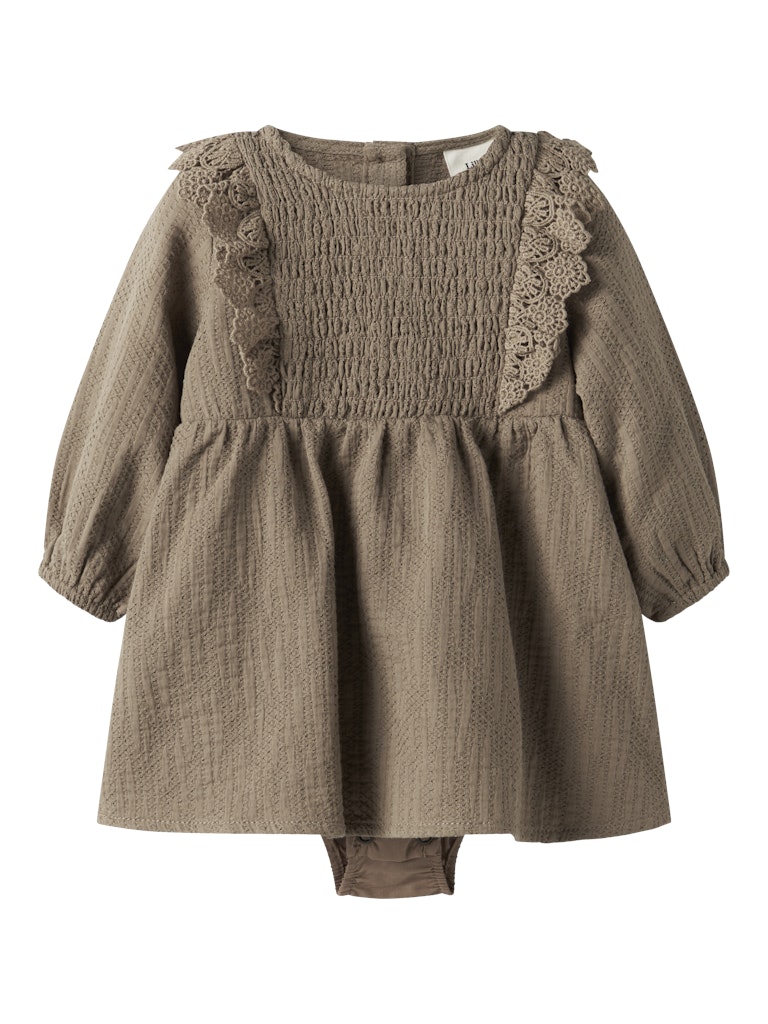 LIL' ATELIER / ROSITA LIU LS BODY DRESS – SEPPIA TINT
