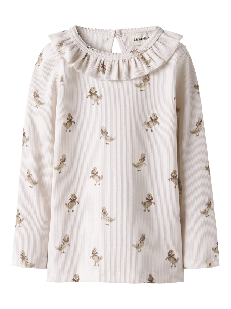 LIL' ATELIER / LAVO LS BLUSE - GOOSE