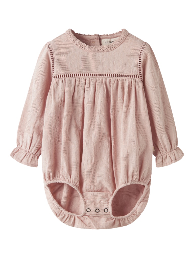 LIL' ATELIER / OFIRA BABY BODY ROMPER - CAMEO ROSE