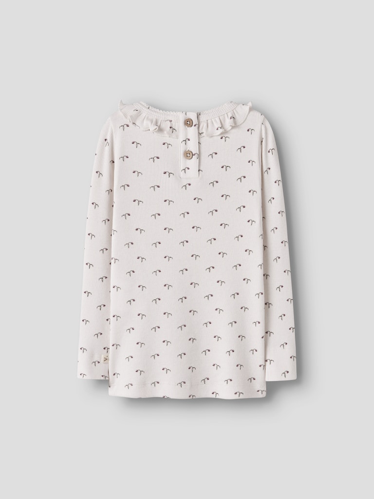 LIL’ ATELIER / GAGO KIS LS BLUSE – ALMOST MAUVE