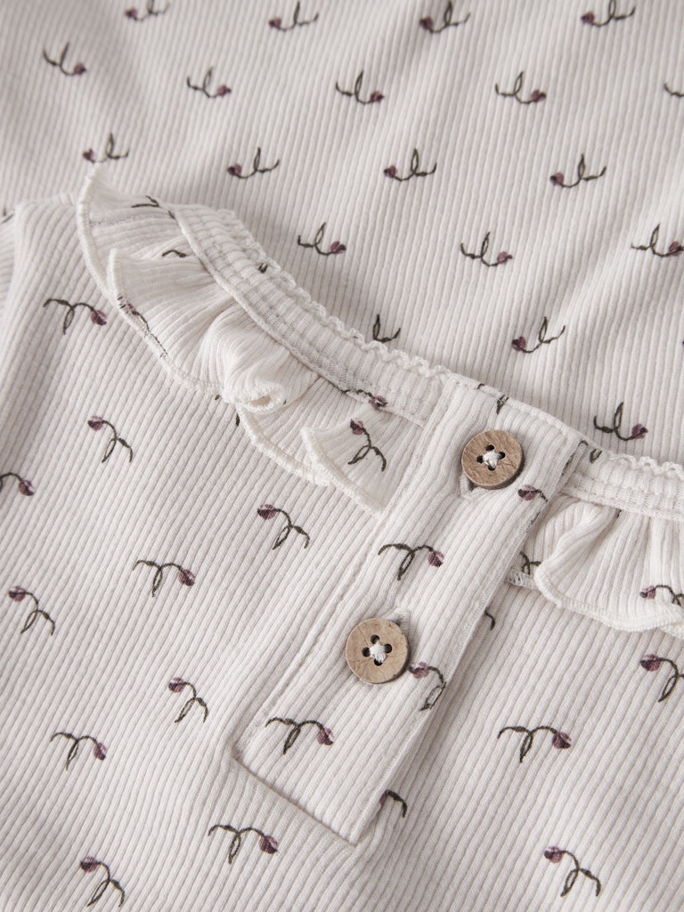 LIL’ ATELIER / GAGO KIS LS BLUSE – ALMOST MAUVE