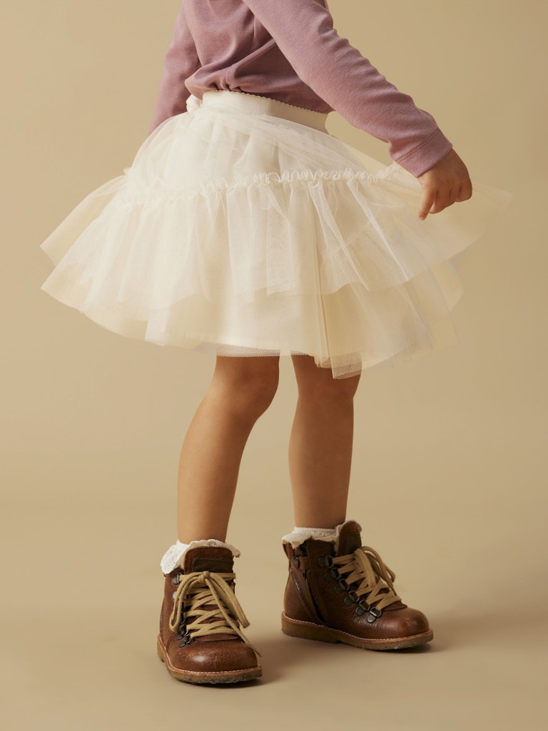 LIL’ ATELIER / SARINA TULLE SKIRT – PISTACHIO SHELL