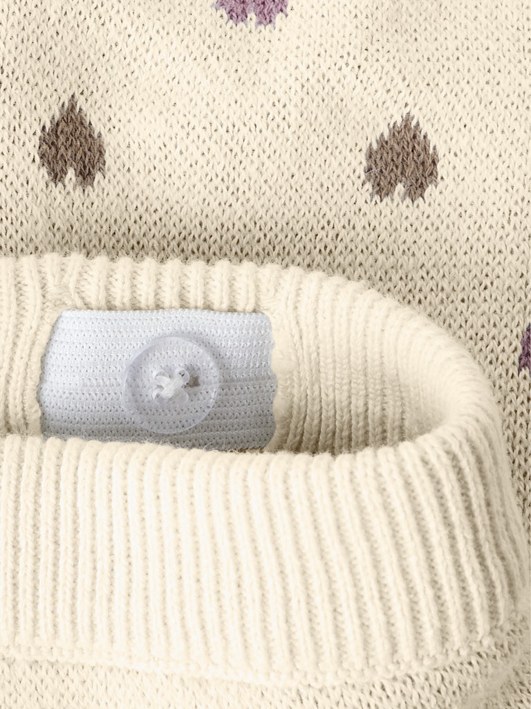 LIL' ATELIER / SARAN STRIK BUKSER - HJERTER