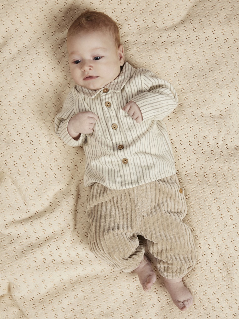 LIL’ ATELIER / FELIXO LS BODY SKJORTE – TURTLEDOVE