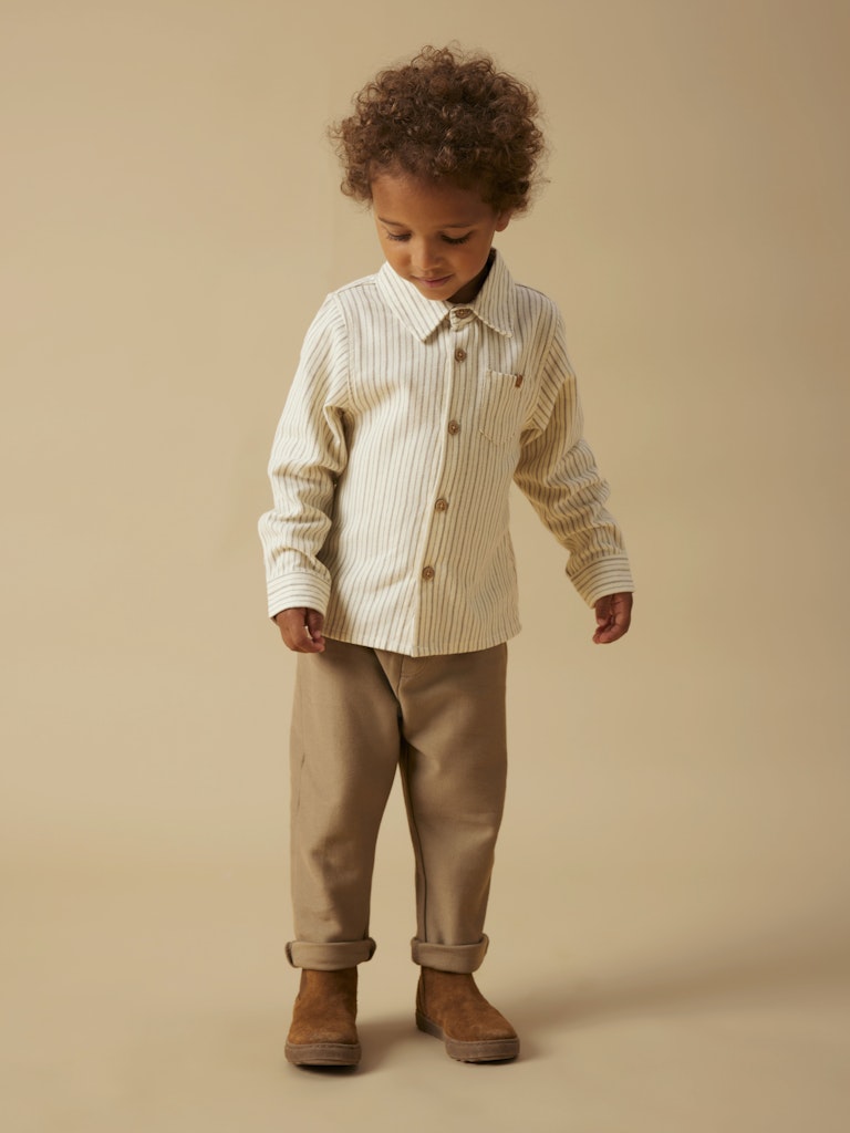 LIL’ ATELIER / FELIXO LS SKJORTE – TURTLEDOVE