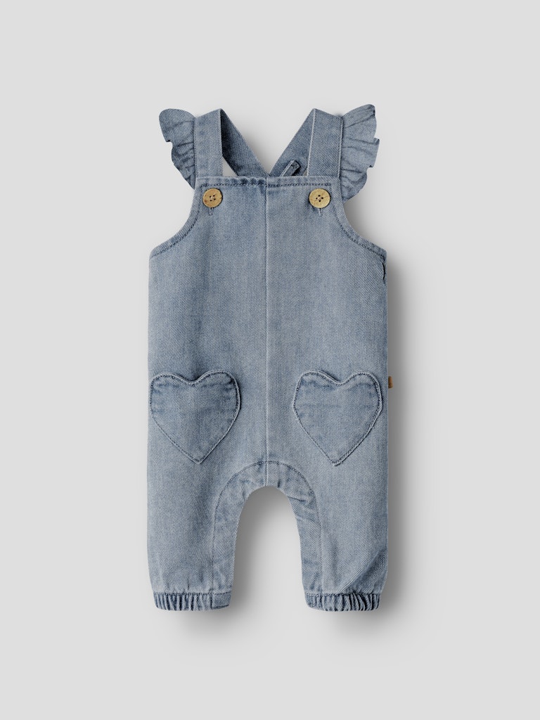 LIL’ ATELIER / LULIA LØSE OVERALLS – MEDIUM BLUE DENIM