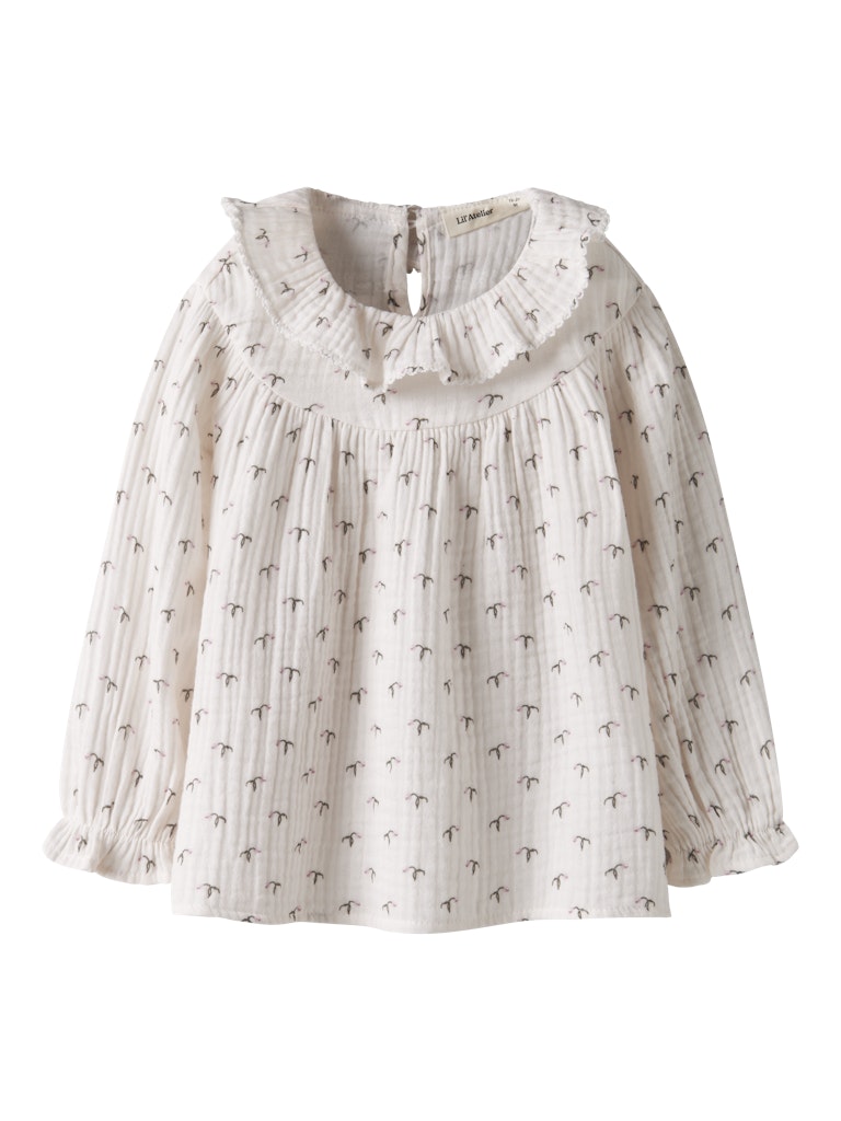 LIL’ ATELIER / SOLINA LS LØS SKJORTE – ALMOST MAUVE