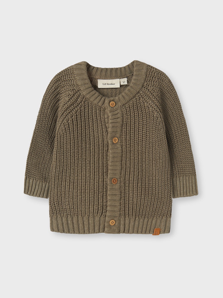 LIL’ ATELIER / EMLEN STRIK CARDIGAN – OVERLAND TREK
