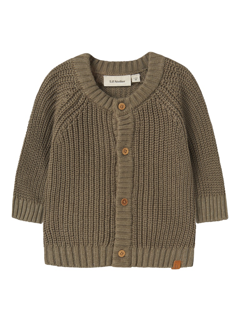 LIL’ ATELIER / EMLEN STRIK CARDIGAN – OVERLAND TREK