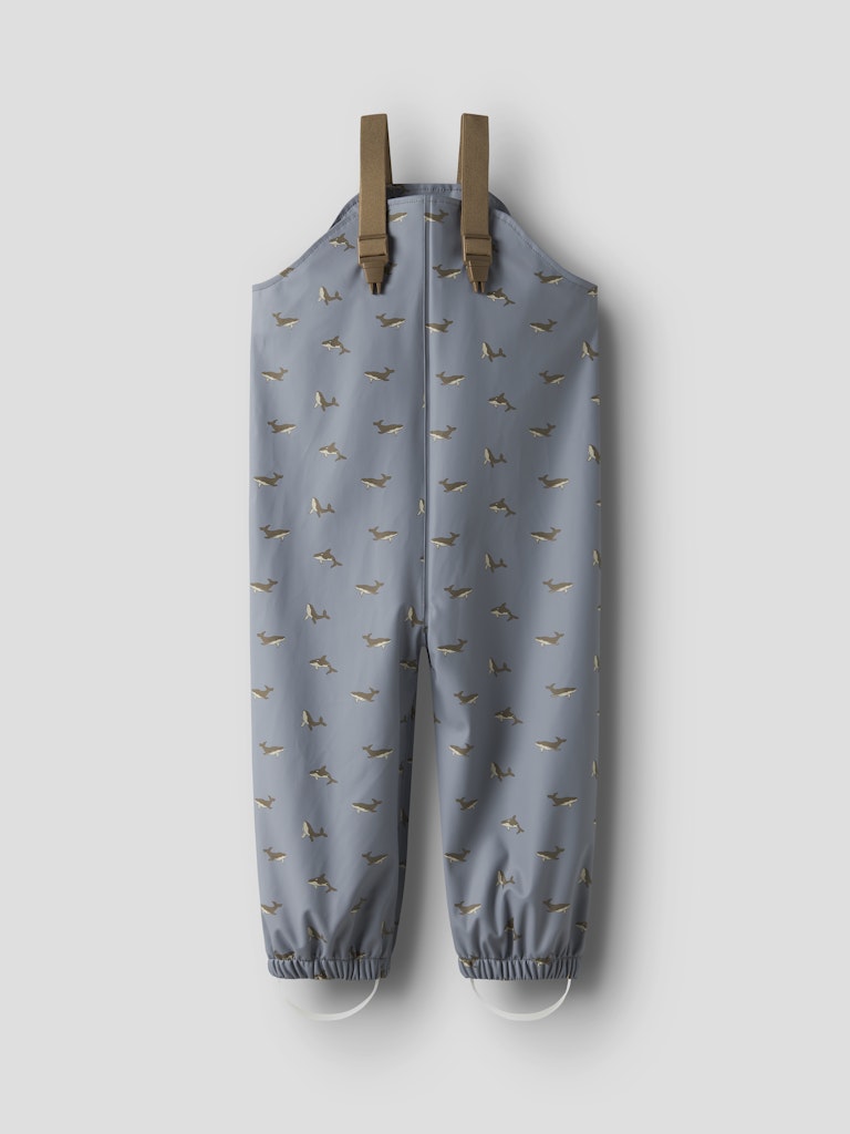 LIL’ ATELIER / LADRY10 RAIN SET AOP FO – WHALE - Mini Monde Copenhagen