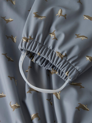 LIL’ ATELIER / LADRY10 RAIN SET AOP FO – WHALE - Mini Monde Copenhagen