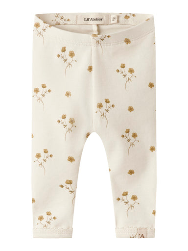 LIL' ATELIER / LAYO SIN LEGGINGS - FLOWER YELLOW - Mini Monde Copenhagen
