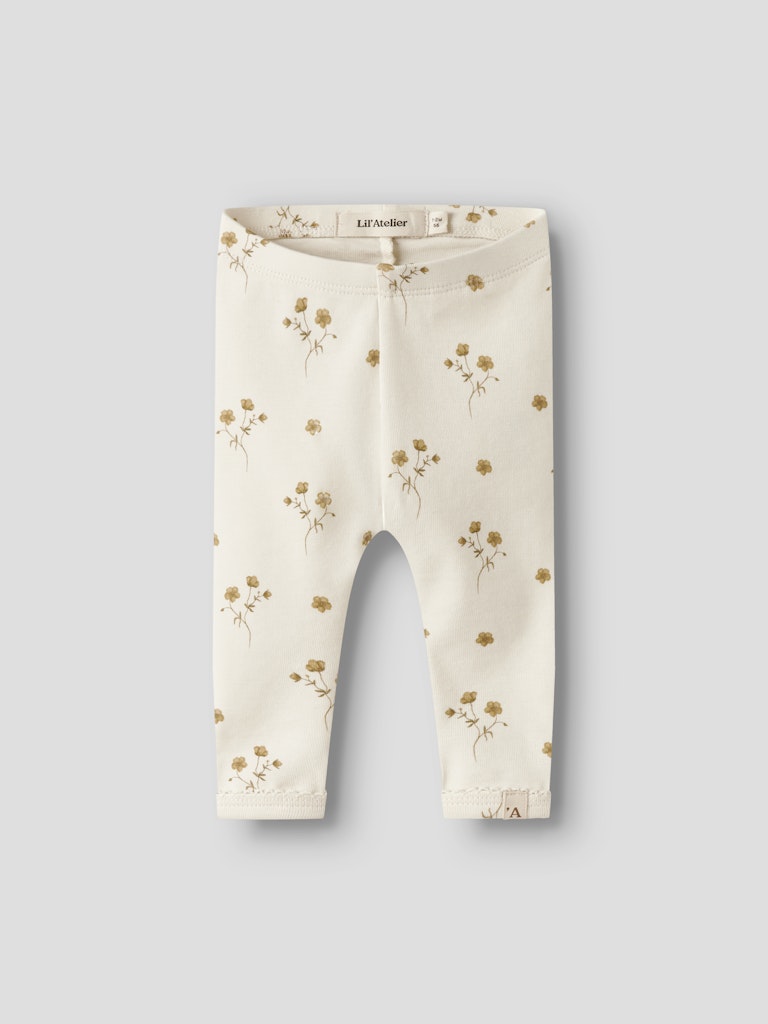 LIL' ATELIER / LAYO SIN LEGGINGS - FLOWER YELLOW - Mini Monde Copenhagen