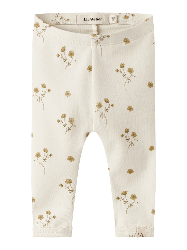 LIL' ATELIER / LAYO SIN LEGGINGS - FLOWER YELLOW - Mini Monde Copenhagen
