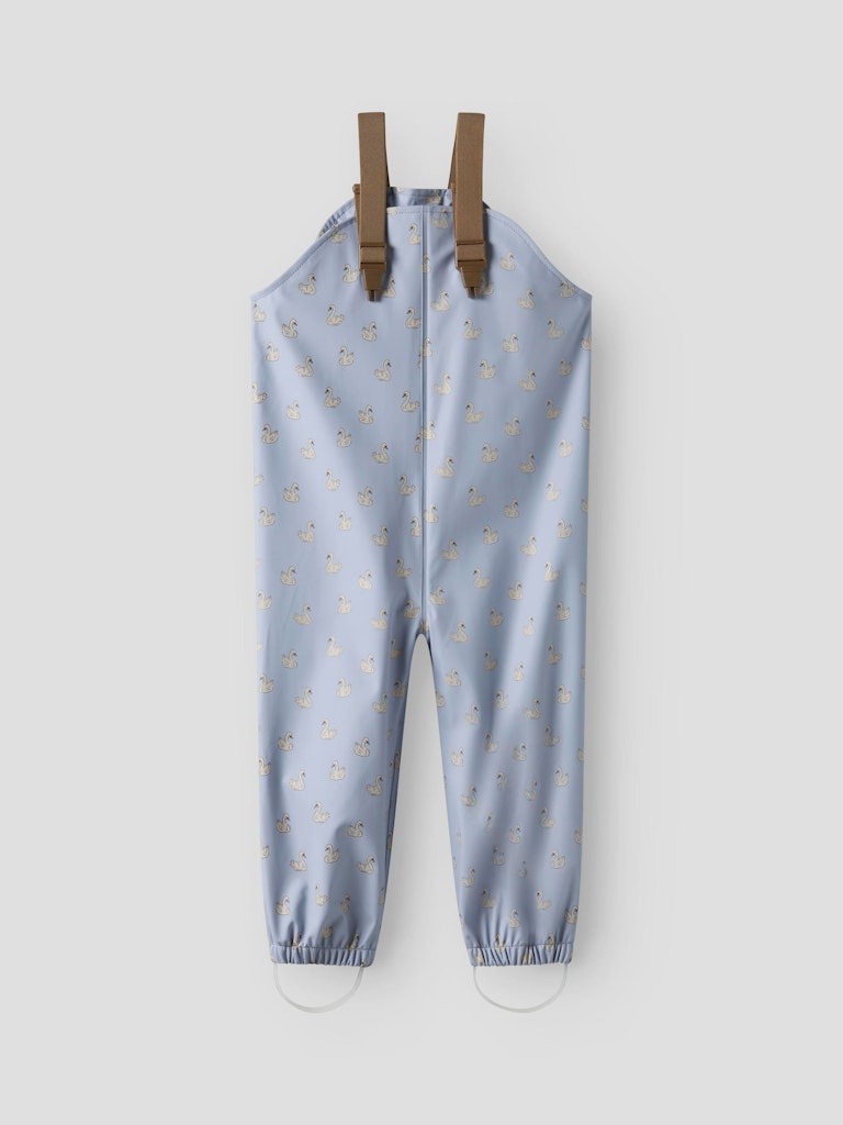 LIL’ ATELIER / LADRY10 RAIN SET AOP FO - ZEN BLUE SWAN - Mini Monde Copenhagen