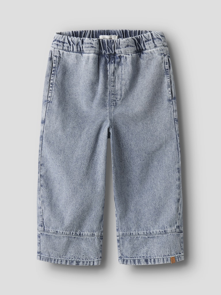 LIL’ ATELIER / TAYA WIDE JEANS – MEDIUM BLUE DENIM