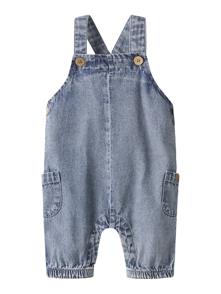 LIL’ ATELIER / TAYA  DENIM OVERALLS – MEDIUM BLUE DENIM