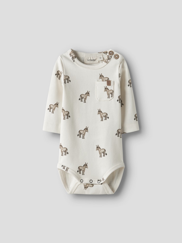 LIL' ATELIER / LAYO LS BODYSTOCKING - DONKY