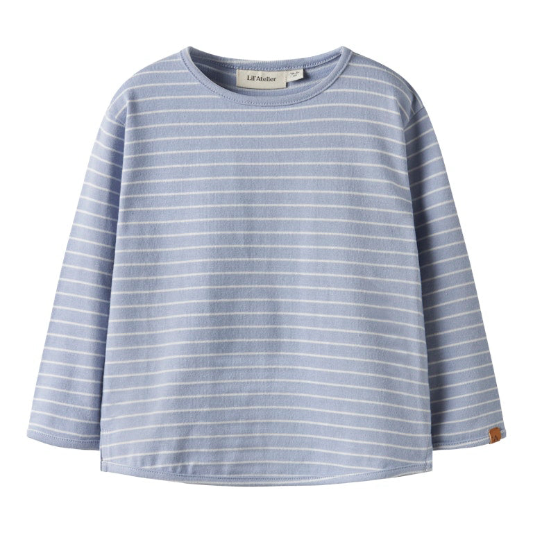 LIL’ ATELIER / BAJA LS LØS BLUSE – ZEN BLUE