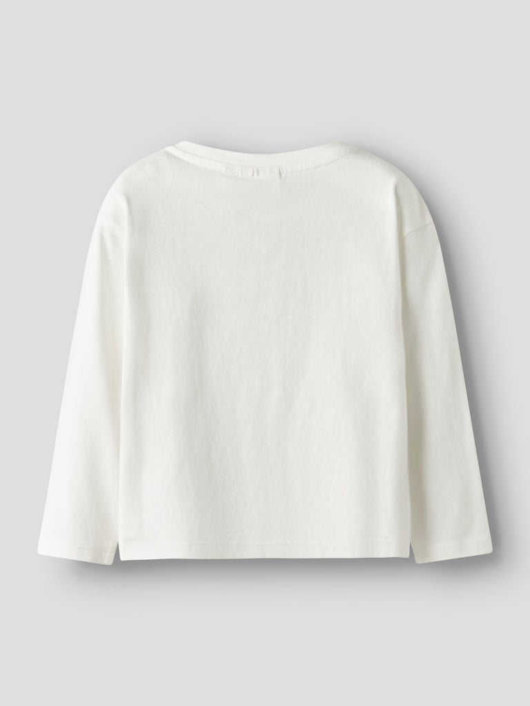 LIL’ ATELIER / HALI LS LØS BLUSE – COCONUT MILK