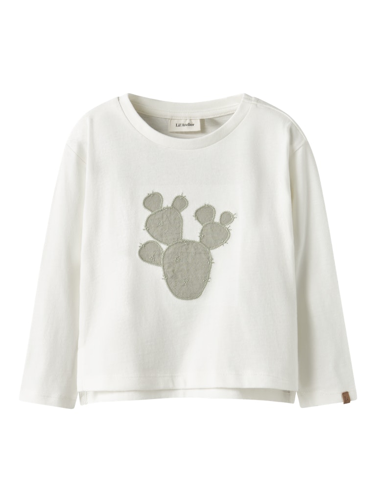 LIL’ ATELIER / HALI LS LØS BLUSE – COCONUT MILK